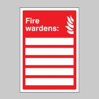 Fire Wardens (Space for 5 People) - TESTTTTT!!!!! Fire Wardens (Space for 5 People) - TESTTTTT!!!!!