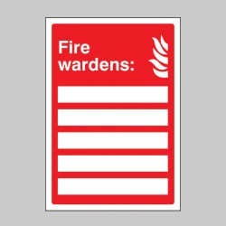 Fire Wardens (Space for 5 People) - TESTTTTT!!!!! 