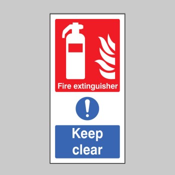 Fire Extinguisher Keep Clear (Multi Message) - TESTTTTT!!!!! Fire Extinguisher Keep Clear (Multi Message) - TESTTTTT!!!!!