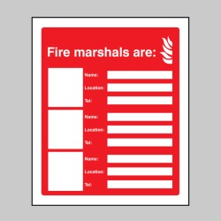 Fire Marshals Are (3 Names - Locations and Numbers) - TESTTTTT!!!!! 
