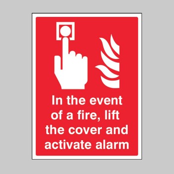 In the event of a Fire - Lift the Cover and Activate Alarm - TESTTTTT!!!!! In the event of a Fire - Lift the Cover and Activate Alarm - TESTTTTT!!!!!