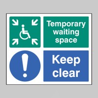 Temporary Waiting Space - Keep Clear - TESTTTTT!!!!! Temporary Waiting Space - Keep Clear - TESTTTTT!!!!!