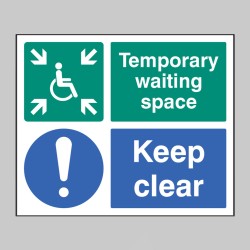 Temporary Waiting Space - Keep Clear - TESTTTTT!!!!! Temporary Waiting Space - Keep Clear - TESTTTTT!!!!!