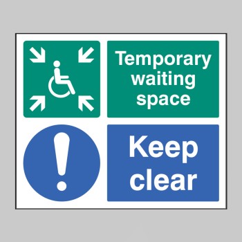 Temporary Waiting Space - Keep Clear - TESTTTTT!!!!! Temporary Waiting Space - Keep Clear - TESTTTTT!!!!!