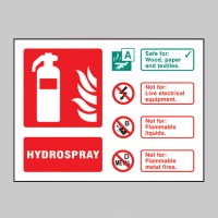 Hydrospray Extinguisher Identification Sign - TESTTTTT!!!!! Hydrospray Extinguisher Identification Sign - TESTTTTT!!!!!