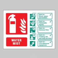 Water Mist - Class ABCF Extinguisher Identification - TESTTTTT!!!!! Water Mist - Class ABCF Extinguisher Identification - TESTTTTT!!!!!