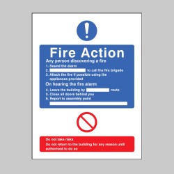 General Fire Action (No Lift in Building) - TESTTTTT!!!!! 