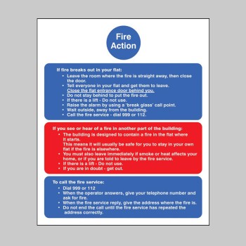 Fire Action Notice (Stay Put) for Flats - TESTTTTT!!!!! Fire Action Notice (Stay Put) for Flats - TESTTTTT!!!!!