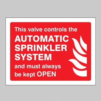 This Valve Controls Automatic Sprinkler System and must Always be Kept Open - TESTTTTT!!!!! This Valve Controls Automatic Sprinkler System and must Always be Kept Open - TESTTTTT!!!!!