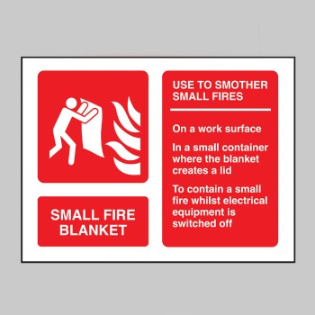 Small Fire Blanket - Extinguisher Identification - TESTTTTT!!!!! 