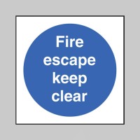 Fire Escape Keep Clear - TESTTTTT!!!!! Fire Escape Keep Clear - TESTTTTT!!!!!