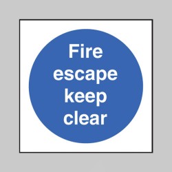 Fire Escape Keep Clear - TESTTTTT!!!!! Fire Escape Keep Clear - TESTTTTT!!!!!