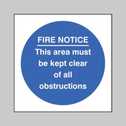 Fire Notice this Area Must be Kept Clear of Obstructions - TESTTTTT!!!!! Fire Notice this Area Must be Kept Clear of Obstructions - TESTTTTT!!!!!