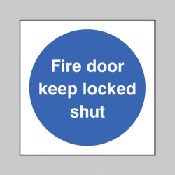 Fire Door Keep Locked Shut - TESTTTTT!!!!! Fire Door Keep Locked Shut - TESTTTTT!!!!!