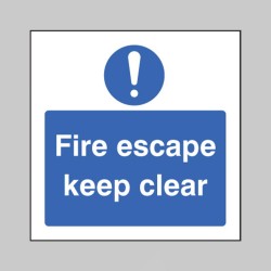 Fire Escape Keep Clear - TESTTTTT!!!!! Fire Escape Keep Clear - TESTTTTT!!!!!