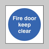 Fire Door Keep Clear - TESTTTTT!!!!! 
