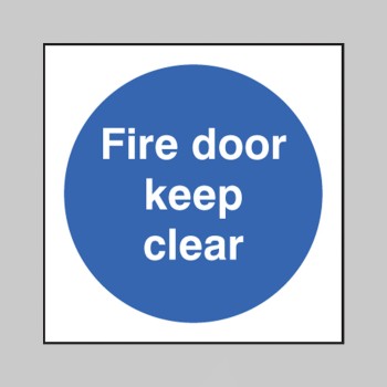 Fire Door Keep Clear - TESTTTTT!!!!! 