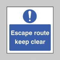 ! - Escape Route - Keep Clear - TESTTTTT!!!!! ! - Escape Route - Keep Clear - TESTTTTT!!!!!