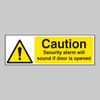Caution - Security Alarm Will Sound If Door Is Opened - TESTTTTT!!!!! Caution - Security Alarm Will Sound If Door Is Opened - TESTTTTT!!!!!