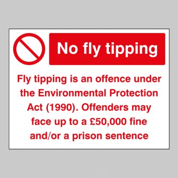 No Fly Tipping - TESTTTTT!!!!! 
