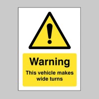 Warning - this Vehicle Makes Wide Turns - TESTTTTT!!!!! Warning - this Vehicle Makes Wide Turns - TESTTTTT!!!!!