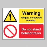 Warning - Tailgate Is Operated Remotely - Do Not Stand Behind Trailer - TESTTTTT!!!!! Warning - Tailgate Is Operated Remotely - Do Not Stand Behind Trailer - TESTTTTT!!!!!