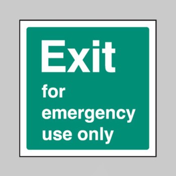 Exit for Emergency Use - TESTTTTT!!!!! Exit for Emergency Use - TESTTTTT!!!!!