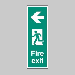 Fire Exit - Left (Portrait) - TESTTTTT!!!!! Fire Exit - Left (Portrait) - TESTTTTT!!!!!