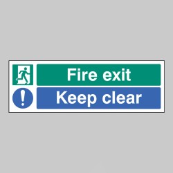 Fire Exit - Keep Clear - TESTTTTT!!!!! Fire Exit - Keep Clear - TESTTTTT!!!!!