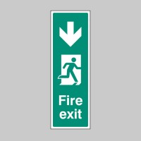 Fire Exit - Down (Portrait) - TESTTTTT!!!!! Fire Exit - Down (Portrait) - TESTTTTT!!!!!