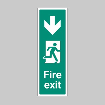 Fire Exit - Down (Portrait) - TESTTTTT!!!!! Fire Exit - Down (Portrait) - TESTTTTT!!!!!