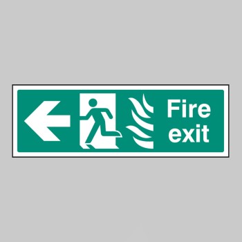 HTM Fire Exit - Arrow Left - TESTTTTT!!!!! HTM Fire Exit - Arrow Left - TESTTTTT!!!!!