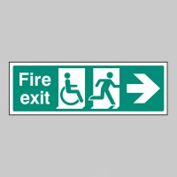 Disabled Fire Exit - Arrow Right - TESTTTTT!!!!! Disabled Fire Exit - Arrow Right - TESTTTTT!!!!!
