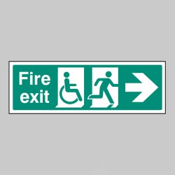 Disabled Fire Exit - Arrow Right - TESTTTTT!!!!! Disabled Fire Exit - Arrow Right - TESTTTTT!!!!!