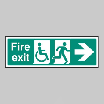 Disabled Fire Exit - Arrow Right - TESTTTTT!!!!! Disabled Fire Exit - Arrow Right - TESTTTTT!!!!!