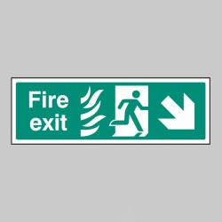 HTM Fire Exit - Arrow Down Right - TESTTTTT!!!!! HTM Fire Exit - Arrow Down Right - TESTTTTT!!!!!
