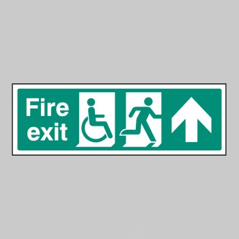 Disabled Fire Exit - Arrow Up / Straight On - TESTTTTT!!!!! Disabled Fire Exit - Arrow Up / Straight On - TESTTTTT!!!!!