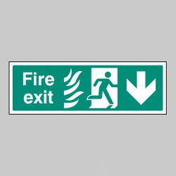HTM Fire Exit - Arrow Down - TESTTTTT!!!!! HTM Fire Exit - Arrow Down - TESTTTTT!!!!!