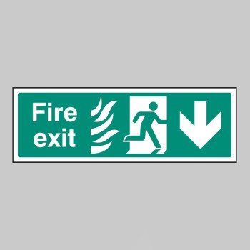 HTM Fire Exit - Arrow Down - TESTTTTT!!!!! HTM Fire Exit - Arrow Down - TESTTTTT!!!!!