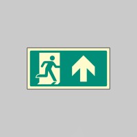 Intermediate Fire Exit Marker - Arrow Up / Straight On - TESTTTTT!!!!! Intermediate Fire Exit Marker - Arrow Up / Straight On - TESTTTTT!!!!!