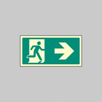 Intermediate Fire Exit Marker - Arrow Right - TESTTTTT!!!!! Intermediate Fire Exit Marker - Arrow Right - TESTTTTT!!!!!