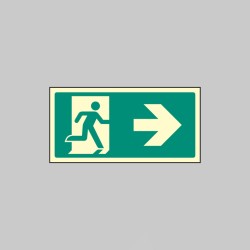 Intermediate Fire Exit Marker - Arrow Right - TESTTTTT!!!!! Intermediate Fire Exit Marker - Arrow Right - TESTTTTT!!!!!