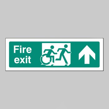 Inclusive Disabled Fire Exit Design - Arrow Up - TESTTTTT!!!!! Inclusive Disabled Fire Exit Design - Arrow Up - TESTTTTT!!!!!