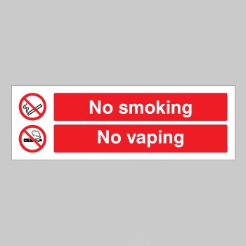 No Smoking - No Vaping - TESTTTTT!!!!! 