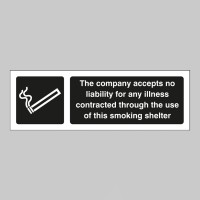 The Company Accepts No Liability for the Use of this Smoking Shelter - TESTTTTT!!!!! The Company Accepts No Liability for the Use of this Smoking Shelter - TESTTTTT!!!!!