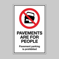 Pavements are for People - Parking on the Pavement is Prohibited - TESTTTTT!!!!! Pavements are for People - Parking on the Pavement is Prohibited - TESTTTTT!!!!!
