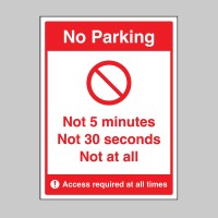 No Parking - Not 5 Minutes - Not 30 Seconds - Not at All - TESTTTTT!!!!! No Parking - Not 5 Minutes - Not 30 Seconds - Not at All - TESTTTTT!!!!!