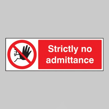 Strictly No Admittance - TESTTTTT!!!!! Strictly No Admittance - TESTTTTT!!!!!