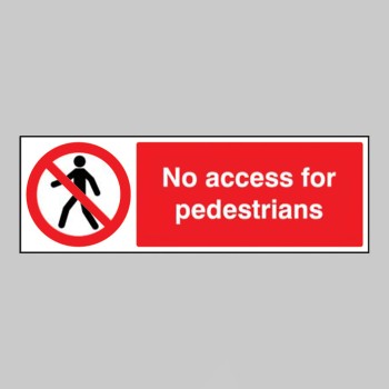 No Access for Pedestrians - TESTTTTT!!!!! No Access for Pedestrians - TESTTTTT!!!!!