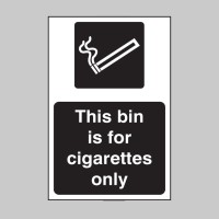 This Bin Is for Cigarettes Only - TESTTTTT!!!!! This Bin Is for Cigarettes Only - TESTTTTT!!!!!